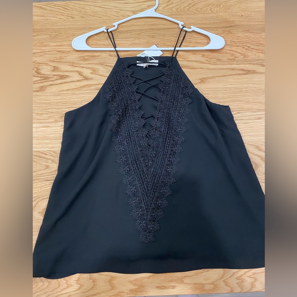 WAYF Lace Up Top